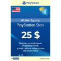 PSN Card $25 USD [US]